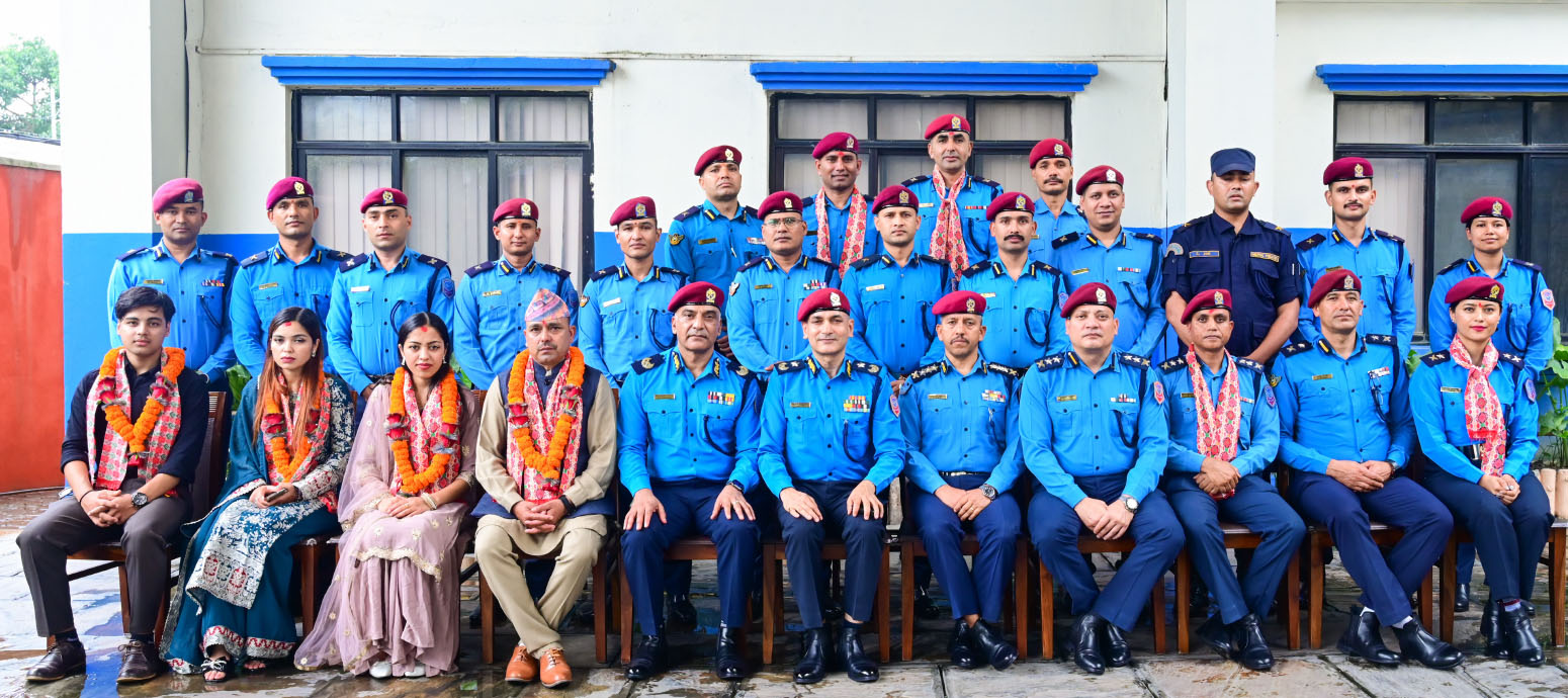 सरुवा तथा अवकाशप्राप्त प्रहरी कर्मचारीहरूको सम्मानपूर्वक बिदाइ । मितिः २०८३।०४।०१ गते ।