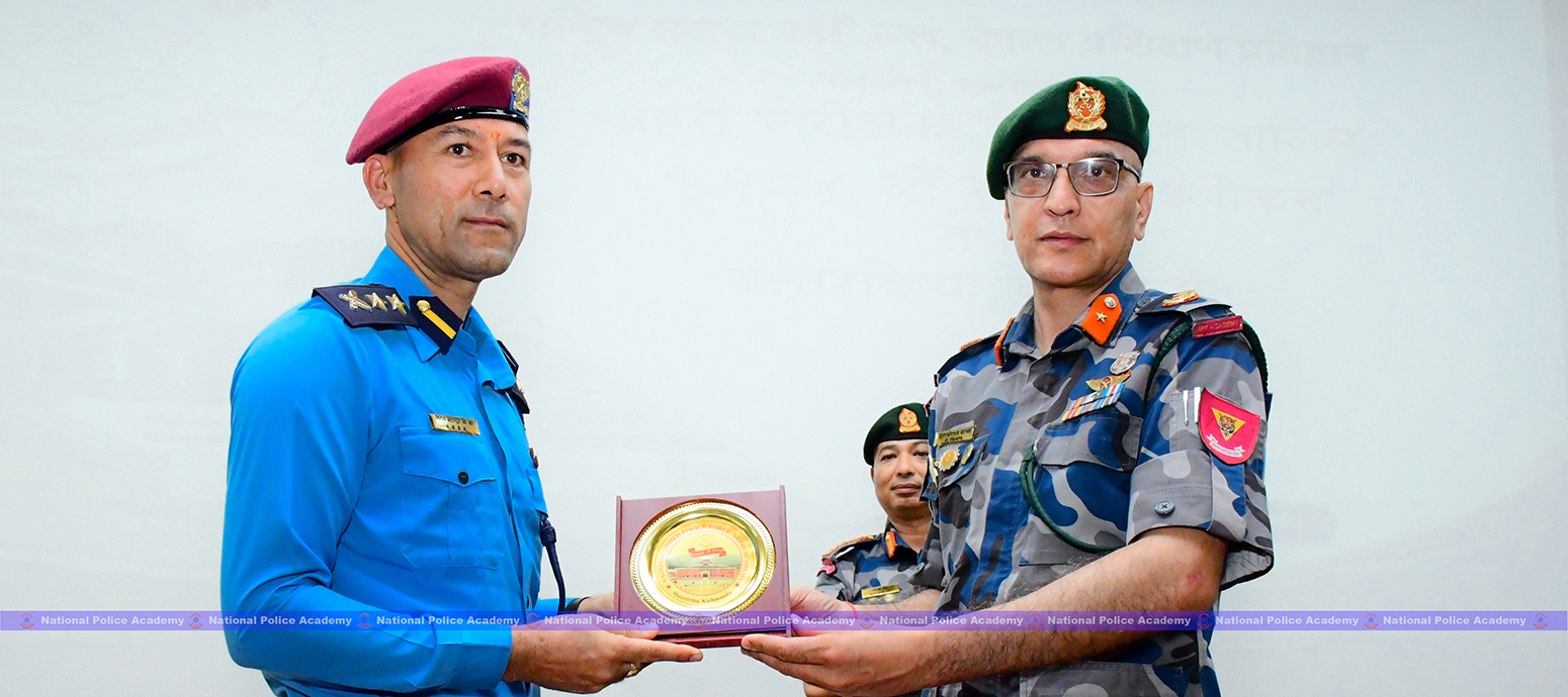 प्र.नि.आ.ता. १-१८४ औँ समूहद्वारा सशस्त्र प्रहरी बल नेपालको राष्ट्रिय सशस्त्र प्रहरी प्रशिक्षण प्रतिष्ठान, मातातीर्थको अवलोकन भ्रमण सम्पन्न । मितिः२०८३।०४।१४ गते ।