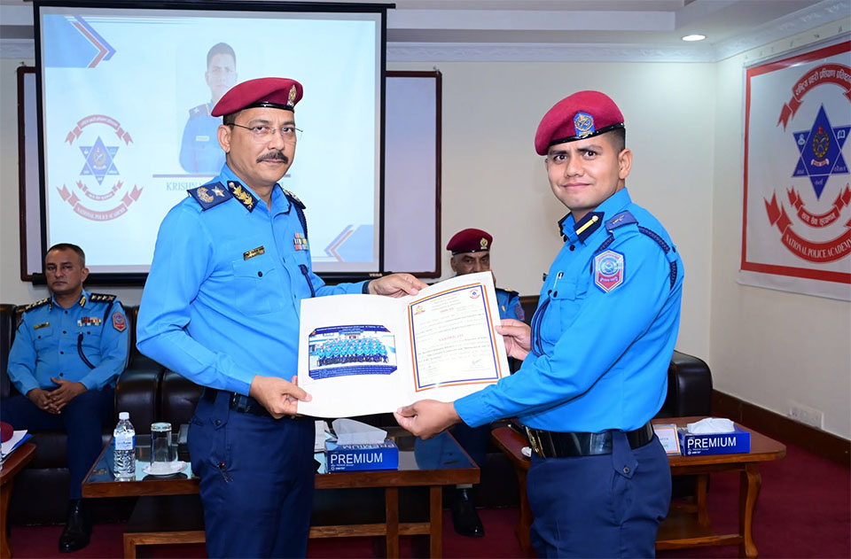 अप्रेशनल कमाण्ड तथा व्यवस्थापन तालिम सम्पन्न